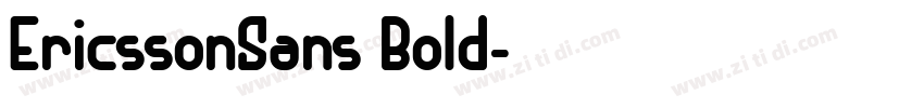 EricssonSans Bold字体转换